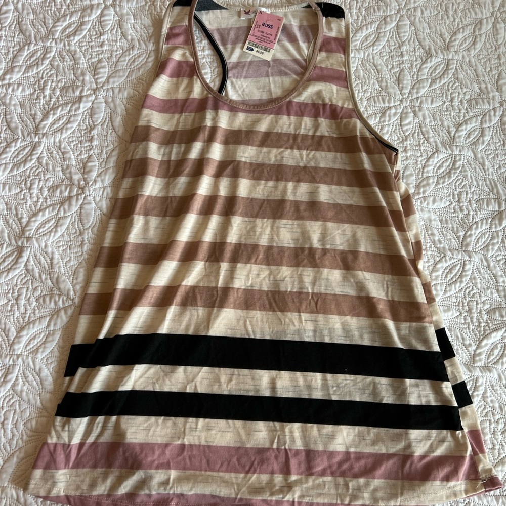 Racer back maternity tank